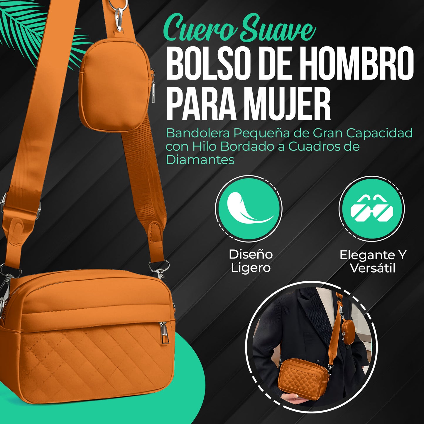 Bolso Moderno Versátil & Diseño Elegante