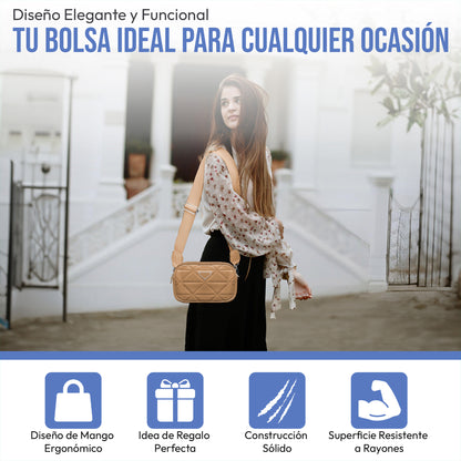 Mini Bolso Moderno Con Correa Ajustable & Diseño Versátil