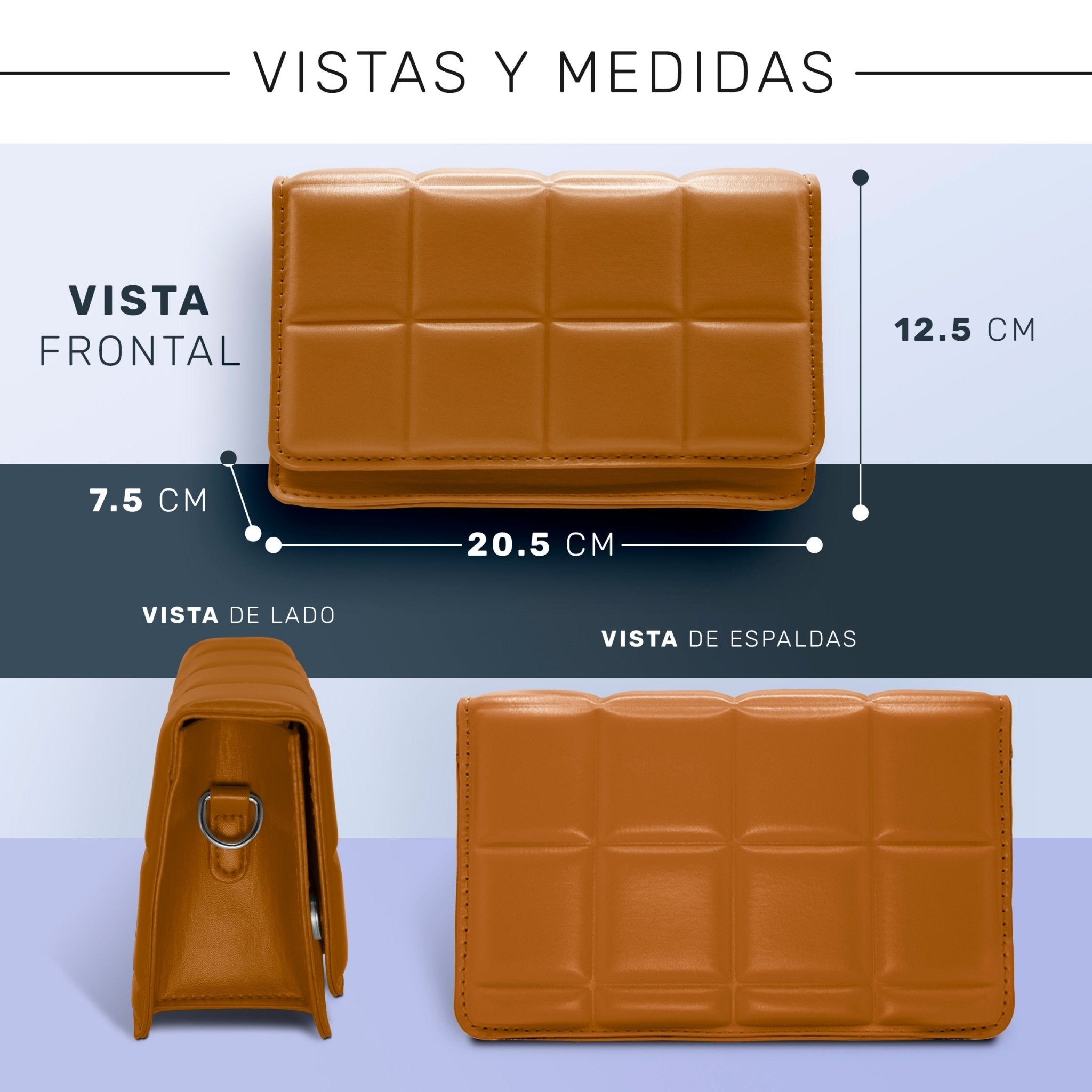 Bolsa Crossbody Mujer, Bolsa Al Hombro De Bandolera - ONDASHOPMX