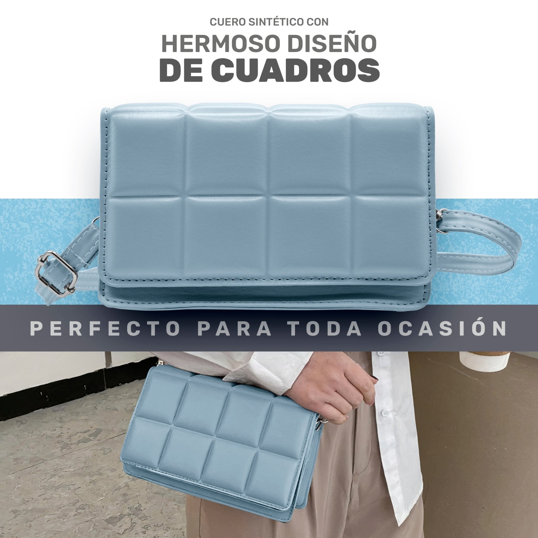 Bolsa Crossbody Mujer, Bolsa Al Hombro De Bandolera - ONDASHOPMX