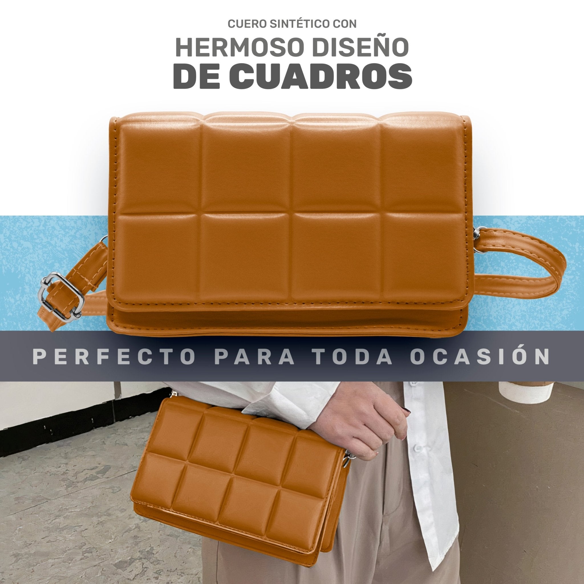 Bolsa Crossbody Mujer, Bolsa Al Hombro De Bandolera - ONDASHOPMX