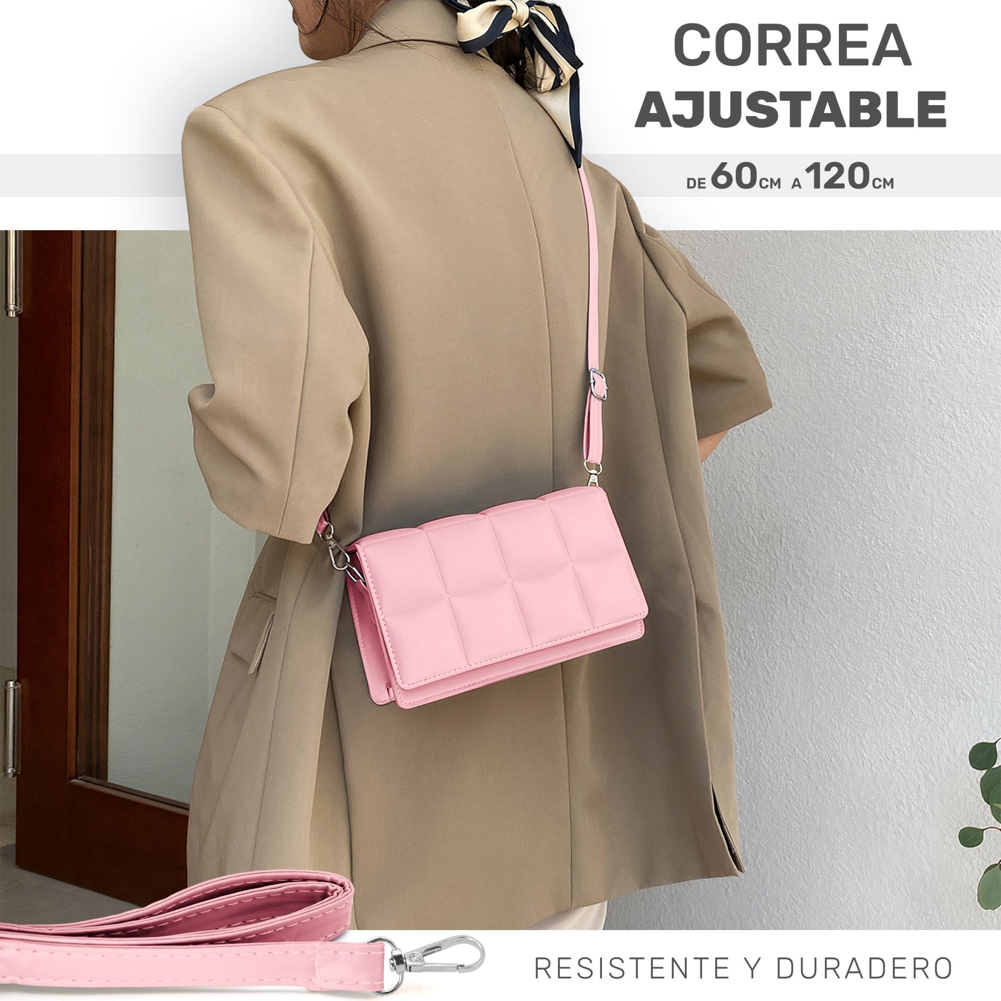 Bolsa Crossbody Mujer, Bolsa Al Hombro De Bandolera - ONDASHOPMX