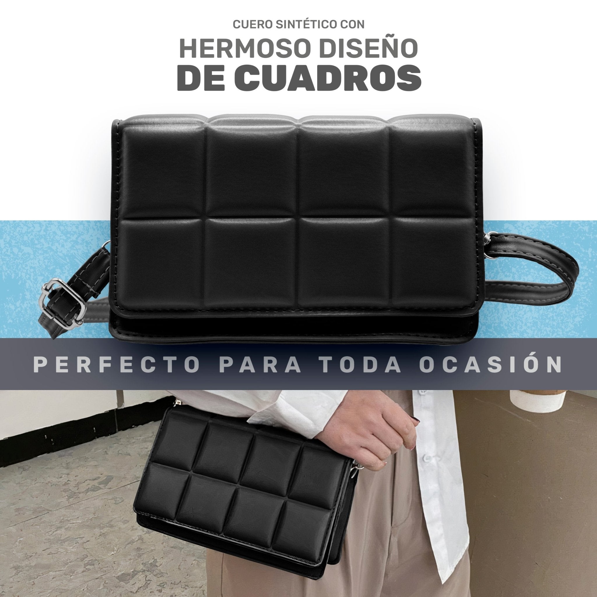 Bolsa Crossbody Mujer, Bolsa Al Hombro De Bandolera - ONDASHOPMX