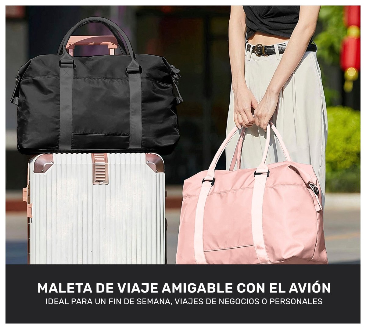 Bolsa Para Viaje Con Asa Para Sostener En La Maleta - ONDASHOPMX