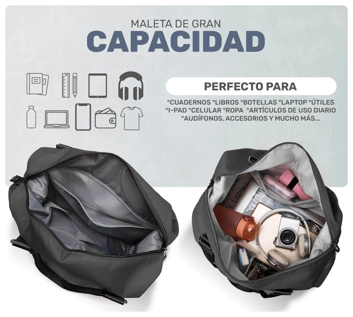 Bolsa Para Viaje Con Asa Para Sostener En La Maleta - ONDASHOPMX