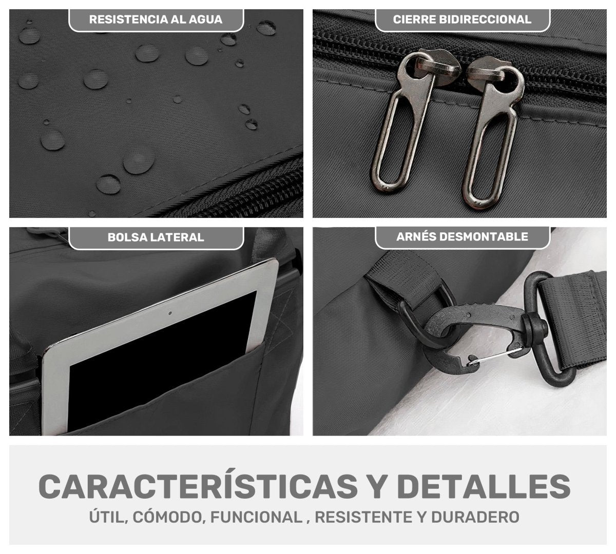 Bolsa Para Viaje Con Asa Para Sostener En La Maleta - ONDASHOPMX