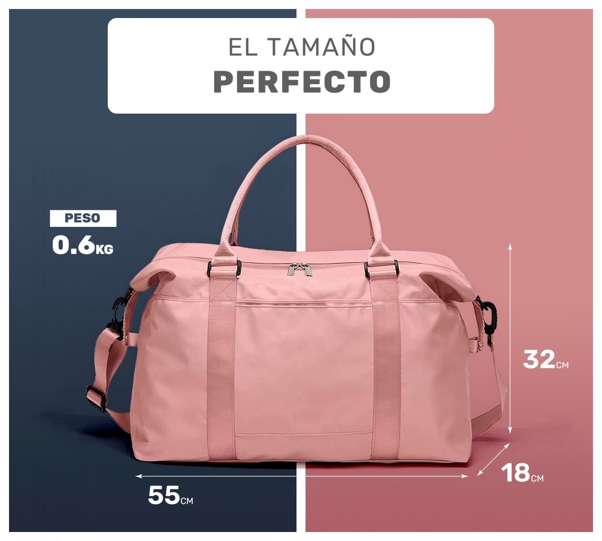 Bolsa Para Viaje Con Asa Para Sostener En La Maleta - ONDASHOPMX
