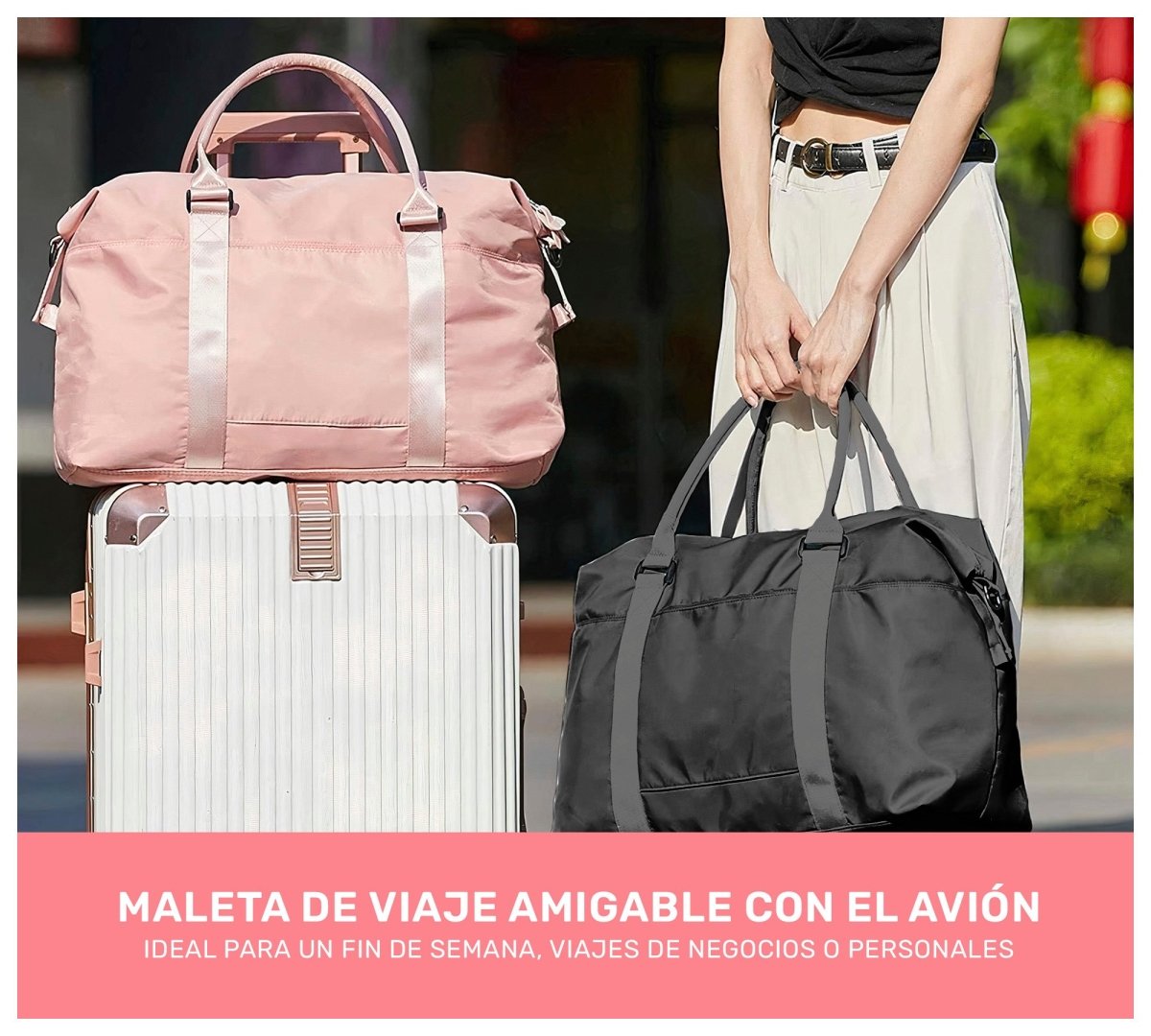 Bolsa Para Viaje Con Asa Para Sostener En La Maleta - ONDASHOPMX