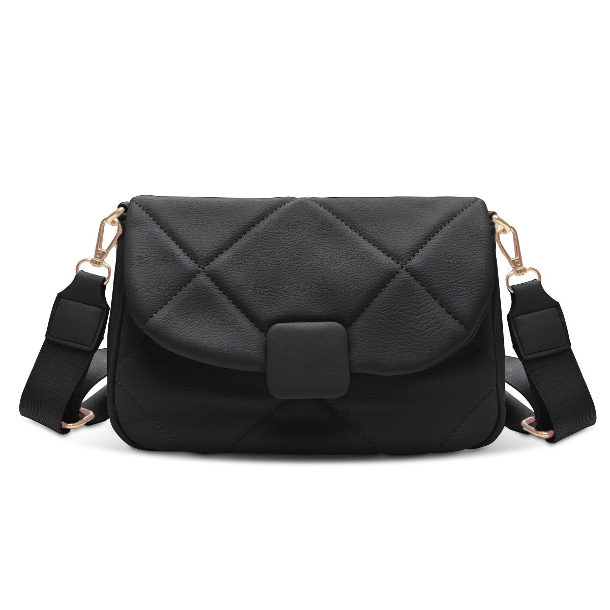 Bolso Compacto Con Diseño Acolchado & Correa Ajustable De Alta Calidad - ONDASHOPMX