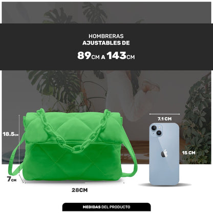Bolso Con Correa Ajustable & Diseño Sofisticado Para El Día A Día - ONDASHOPMX