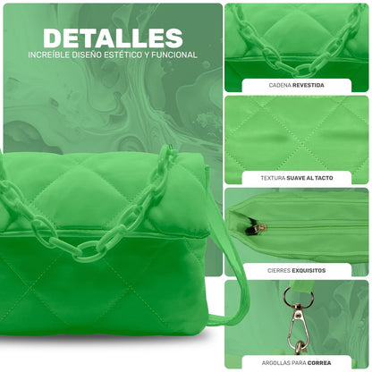 Bolso Con Correa Ajustable & Diseño Sofisticado Para El Día A Día - ONDASHOPMX