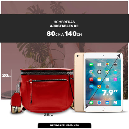 Bolso Crossbody Compacto Con Correa Ajustable & Diseño Moderno - ONDASHOPMX
