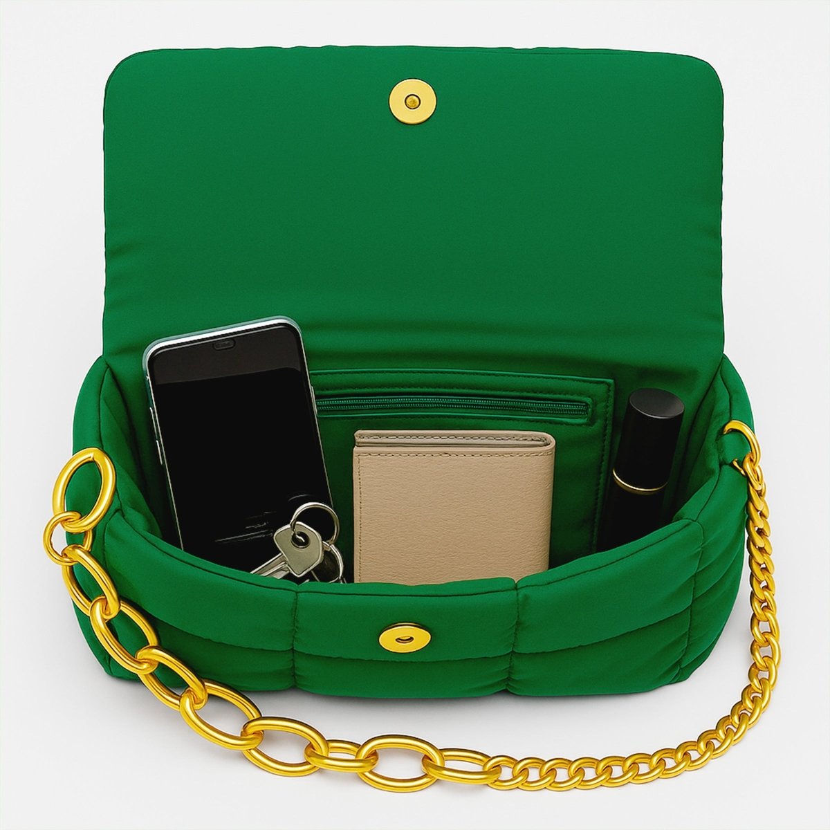 Bolso De Mano Glamuroso & Diseño Moderno Para Toda Ocasión - ONDASHOPMX