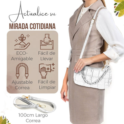 Bolso De Mano & Hombro Con Diseño Elegante & Gran Capacidad - ONDASHOPMX