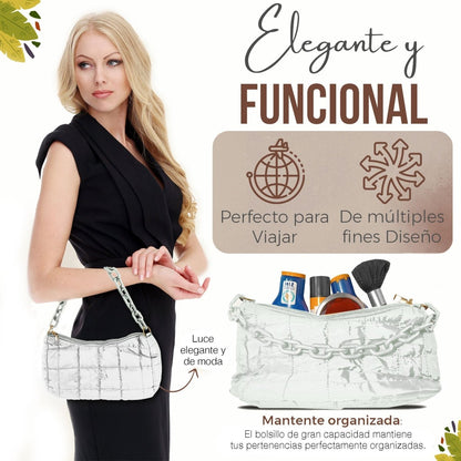 Bolso De Mano & Hombro Con Diseño Elegante & Gran Capacidad - ONDASHOPMX