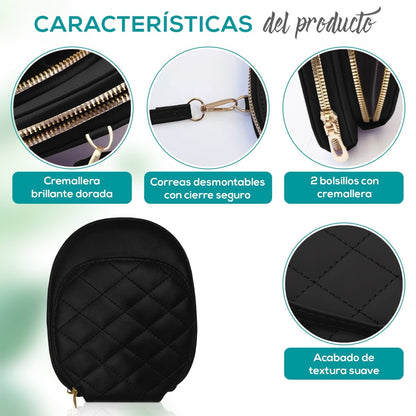 Bolso Ligero Con Organización Inteligente & Correa Desmontable - ONDASHOPMX