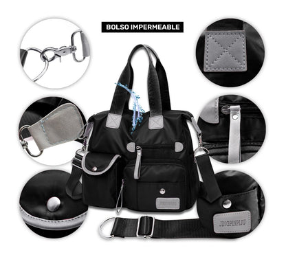 Bolso Multifuncional Impermeable Con Correa Ajustable & Gran Capacidad - ONDASHOPMX