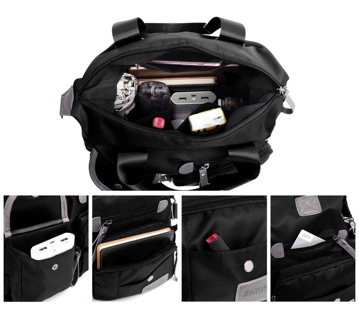 Bolso Multifuncional Impermeable Con Correa Ajustable & Gran Capacidad - ONDASHOPMX