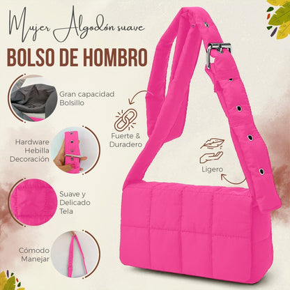 Bolso Suave Con Correa Ajustable & Diseño Cómodo & Ligero - ONDASHOPMX