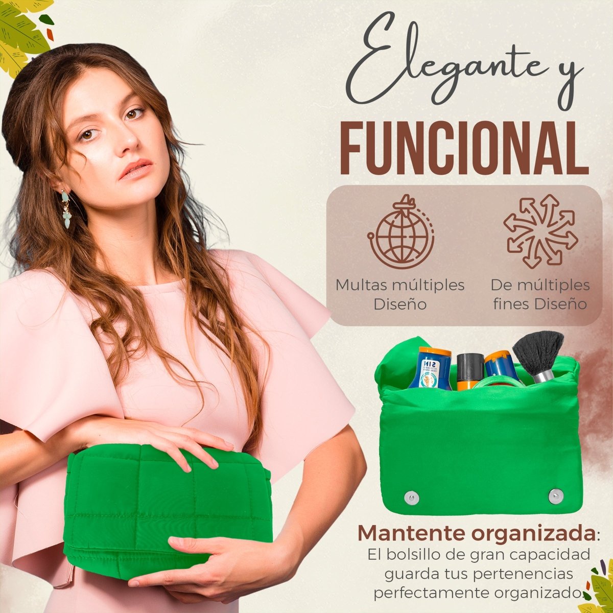 Bolso Suave Con Correa Ajustable & Diseño Cómodo & Ligero - ONDASHOPMX