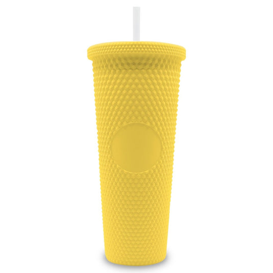 Botella De Doble Pared Termo Con Popote Para Agua o Café 700ml - ONDASHOPMX