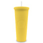 Botella De Doble Pared Termo Con Popote Para Agua o Café 700ml - ONDASHOPMX