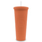 Botella De Doble Pared Termo Con Popote Para Agua o Café 700ml - ONDASHOPMX