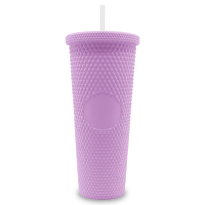 Botella De Doble Pared Termo Con Popote Para Agua o Café 700ml - ONDASHOPMX