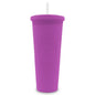Botella De Doble Pared Termo Con Popote Para Agua o Café 700ml - ONDASHOPMX