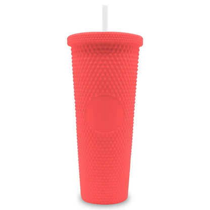 Botella De Doble Pared Termo Con Popote Para Agua o Café 700ml - ONDASHOPMX