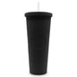 Botella De Doble Pared Termo Con Popote Para Agua o Café 700ml - ONDASHOPMX