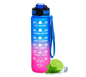 Botella Termo De Agua Deportiva Motivadora 32oz Prueba Fugas - ONDASHOPMX