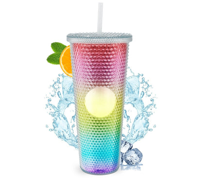 Botella Vaso Termo Térmico Tornasol Multifuncional 700ml - ONDASHOPMX