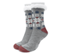 Calcetines Térmicos con Copos de Nieve | Felpa Interior & Suela Antiderrapante - ONDASHOPMX