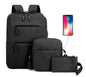 Kit 3 Mochila para Laptop con Bolsa & Estuche - ONDASHOPMX