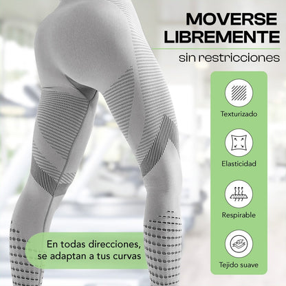 Leggings Fitness Mujer | Realce De Glúteos & Compresión Suave - ONDASHOPMX