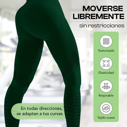 Leggings Fitness Mujer | Realce De Glúteos & Compresión Suave - ONDASHOPMX