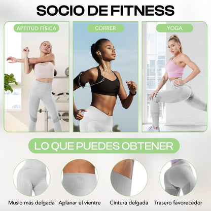 Leggings Fitness Mujer | Realce De Glúteos & Compresión Suave - ONDASHOPMX