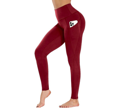 Leggings Yoga Fit Con Bolsillo Funcional & Tejido Respirable - ONDASHOPMX