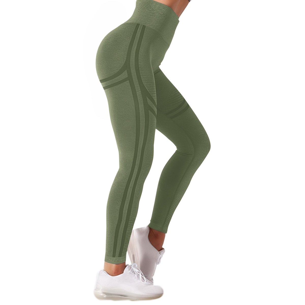 Leggins Deportivos Con Estructura Contorneada & Realce Natural - ONDASHOPMX
