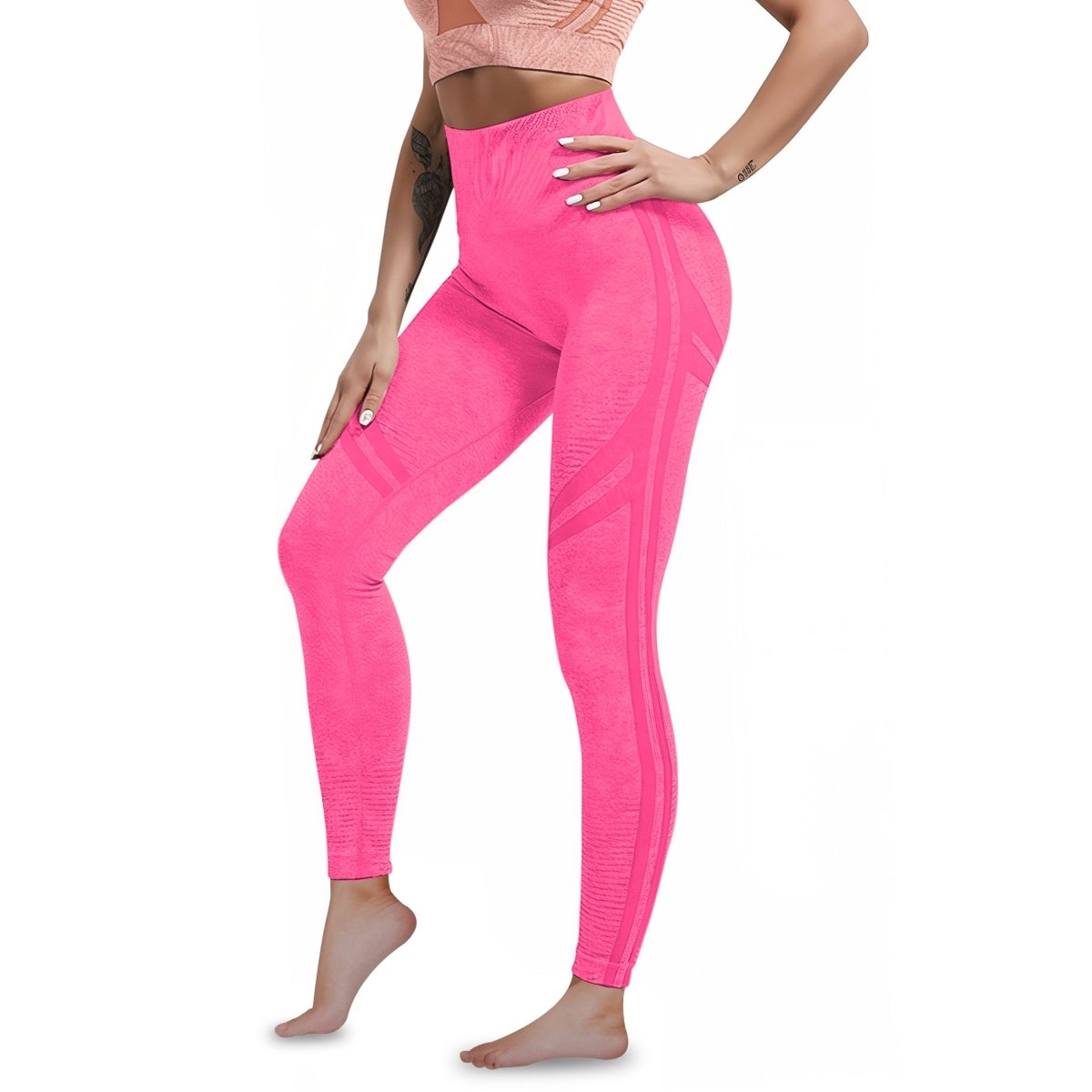 Leggins Deportivos Con Estructura Contorneada & Realce Natural - ONDASHOPMX