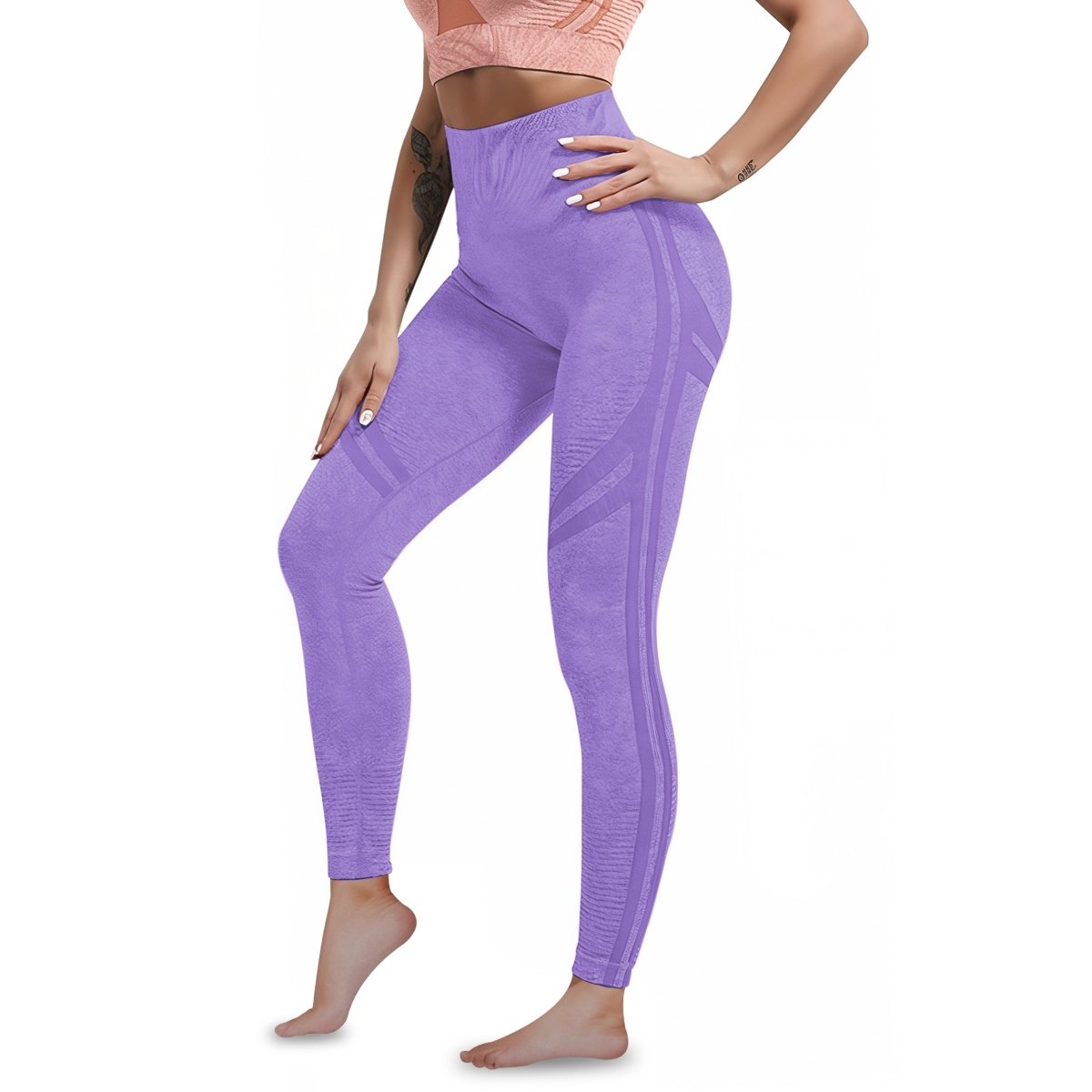 Leggins Deportivos Con Estructura Contorneada & Realce Natural - ONDASHOPMX