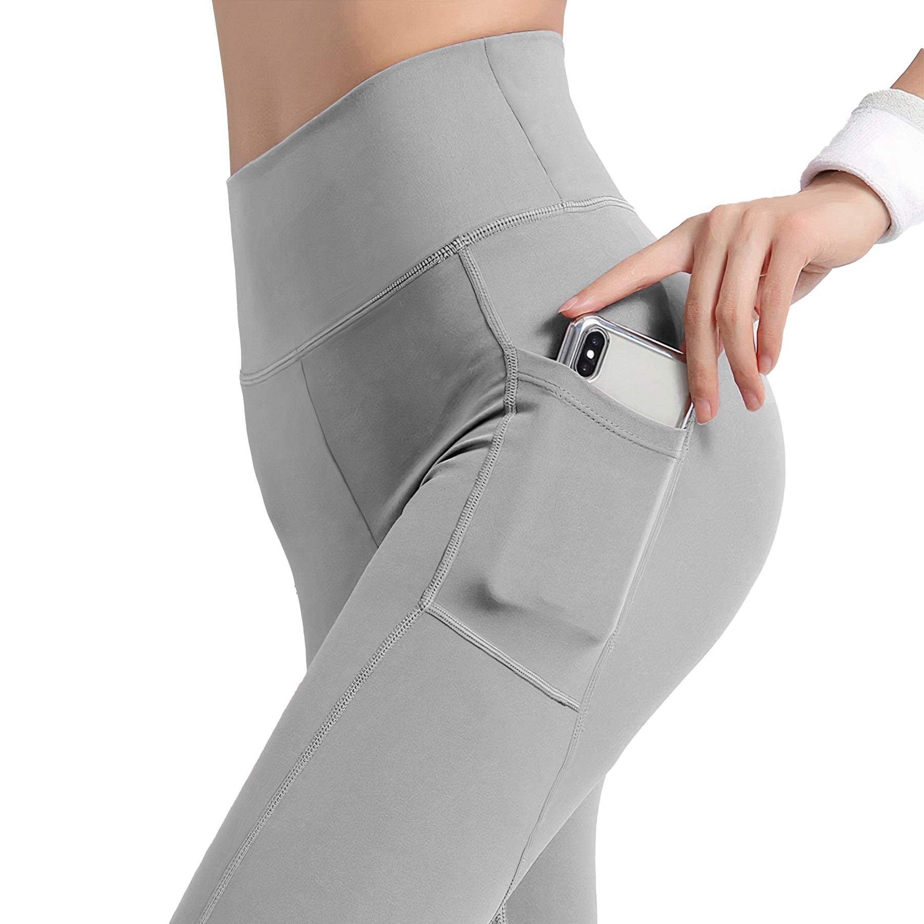 Leggins Deportivos Para Dama Con Bolsa Celular Mallas Gym - ONDASHOPMX