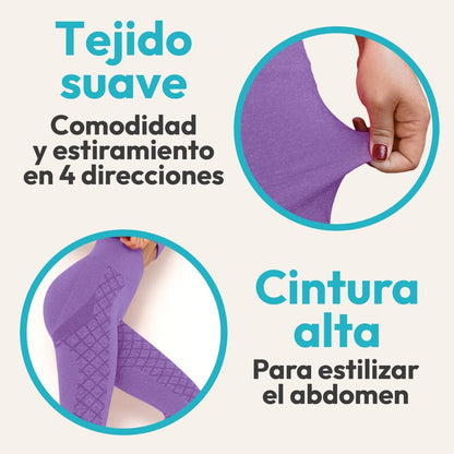 Leggins Premium Sin Costuras & Efecto Push - Up Natural - ONDASHOPMX