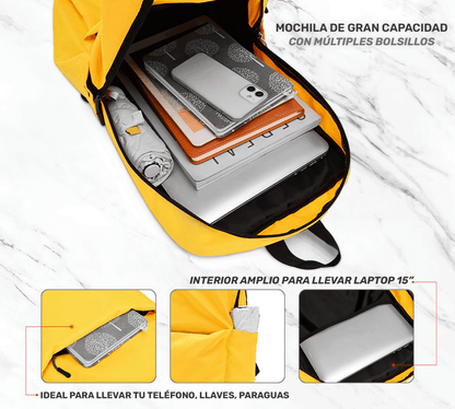 Mochila Backpack Escolar Casual De Negocios - ONDASHOPMX