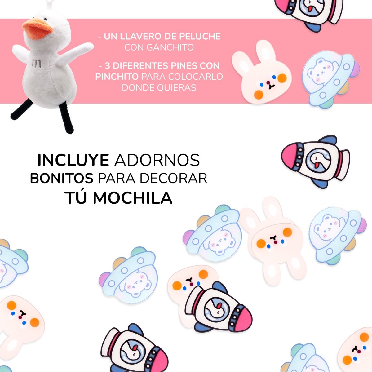 Mochila, Bolsa Tote, Estuche y Mini Bolsa - ONDASHOPMX