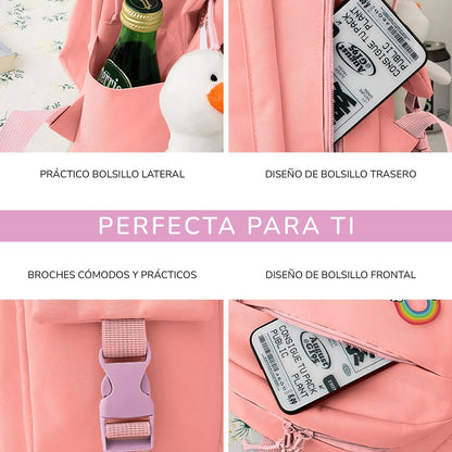 Mochila, Bolsa Tote, Estuche y Mini Bolsa - ONDASHOPMX