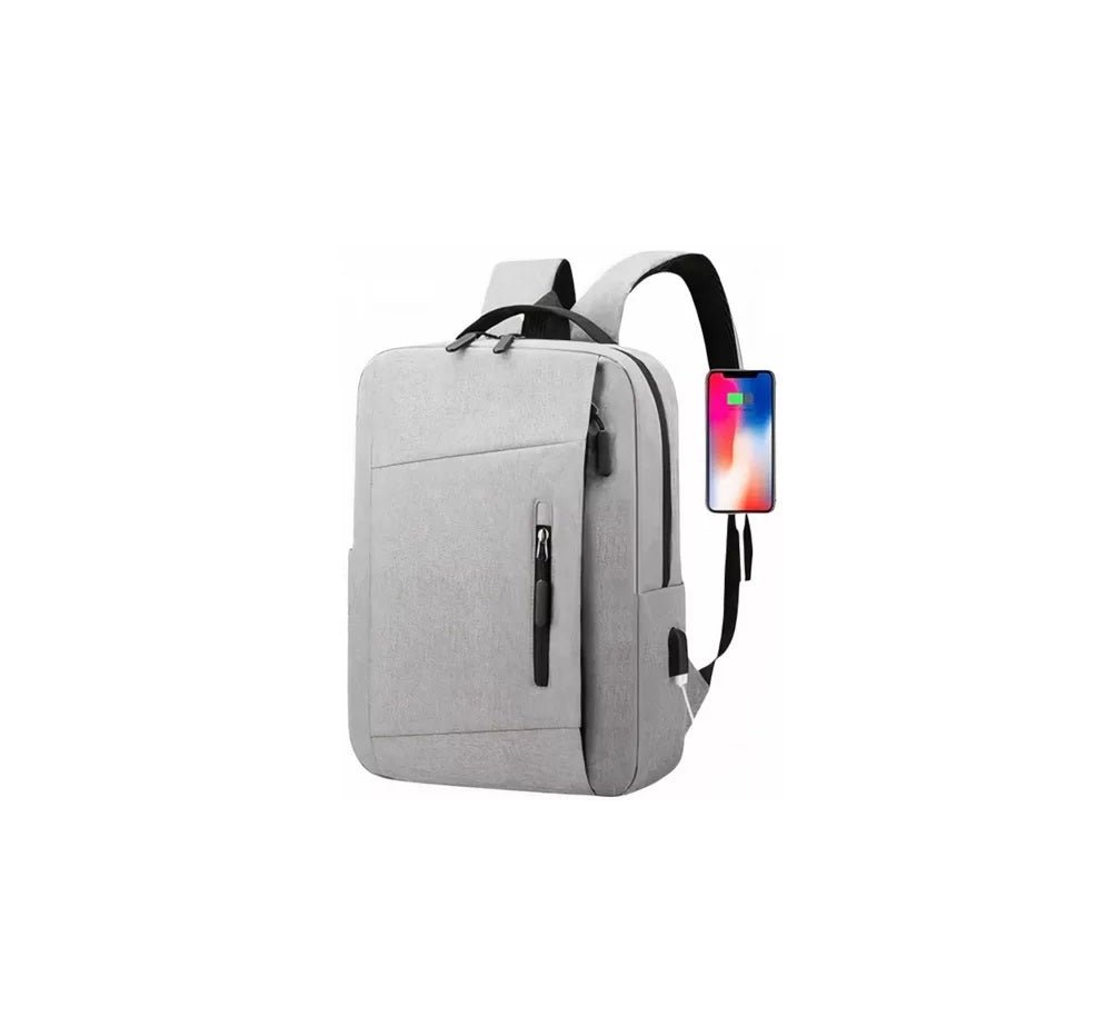 Mochila Elegante Impermeable Multifuncional Con Cargador Usb - ONDASHOPMX