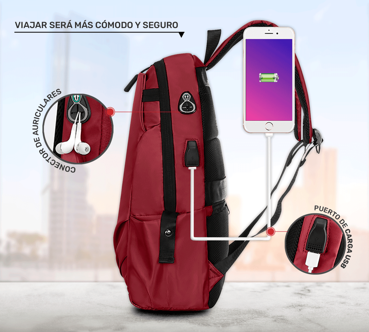 Mochila Escolar Oxford Superligera E Impermeable - ONDASHOPMX