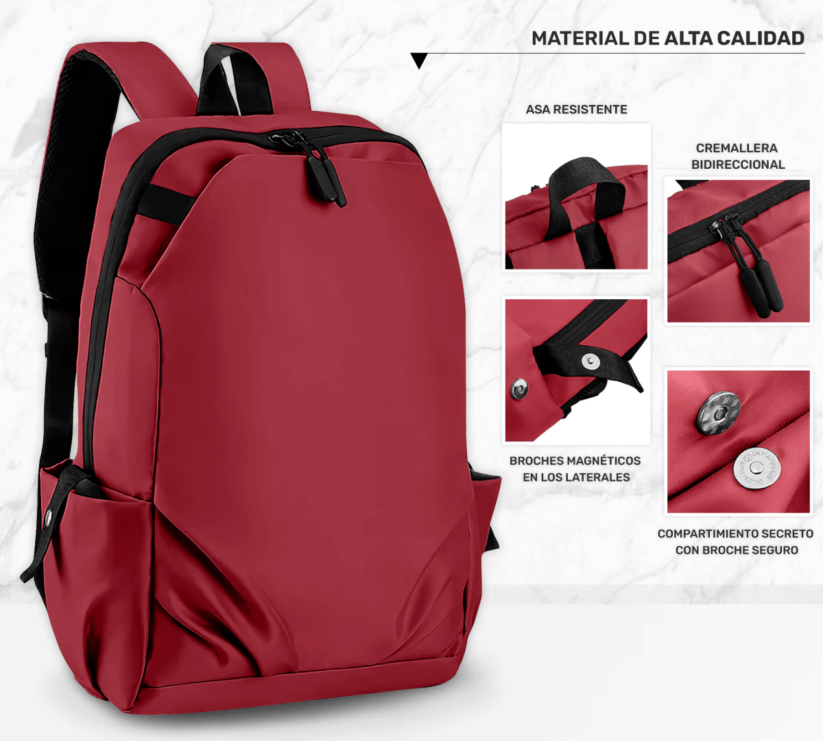 Mochila Escolar Oxford Superligera E Impermeable - ONDASHOPMX
